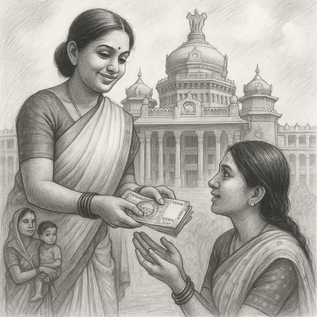 ಕರ್ನಾಟಕದಲ್ಲಿ ಗೃಹಲಕ್ಷ್ಮಿ ಯೋಜನೆಗೆ ಚಾಲನೆ