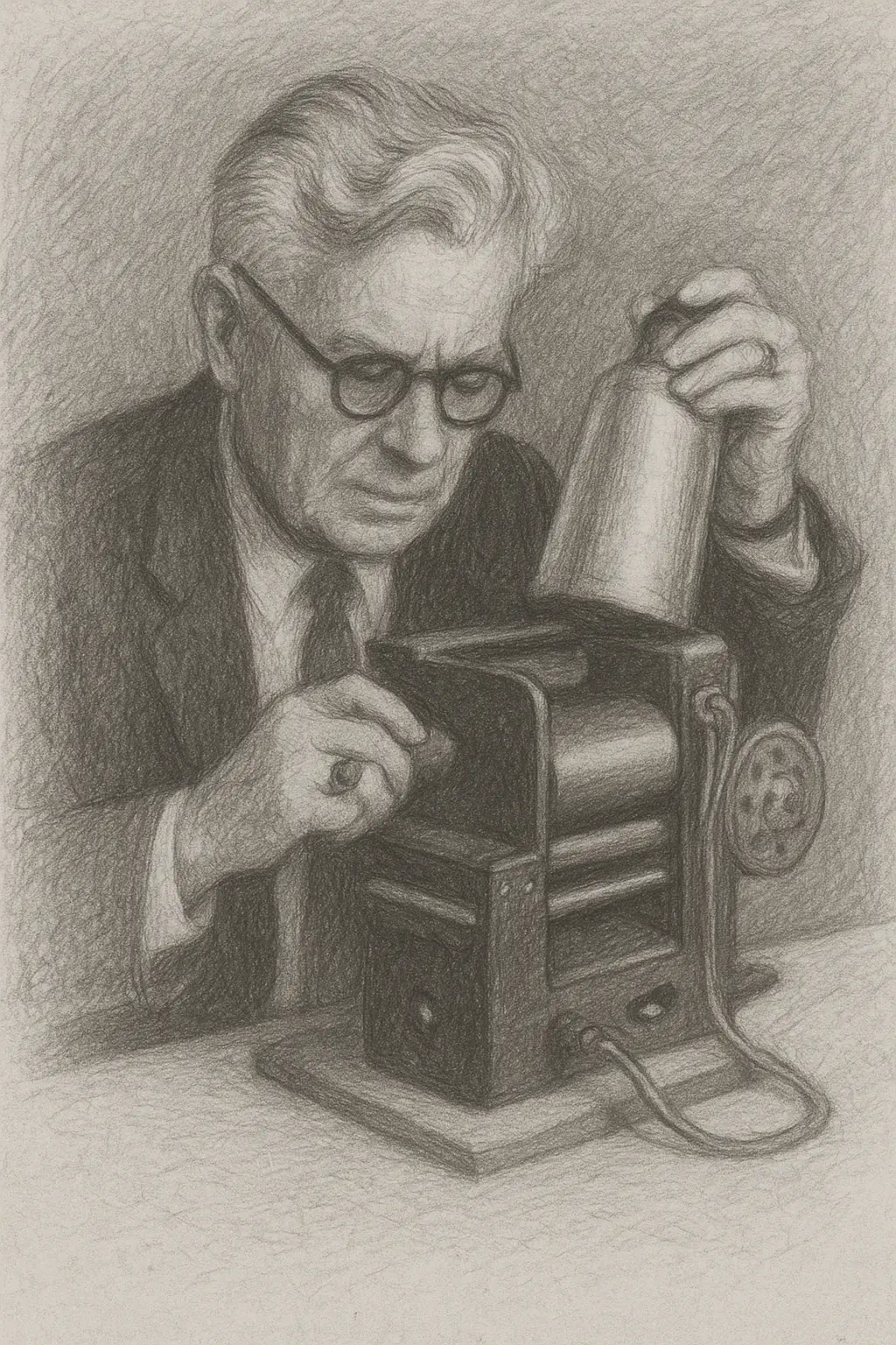 ಚೆಸ್ಟರ್ ಕಾರ್ಲ್ಸನ್‌ನಿಂದ ಮೊದಲ ಜೆರೋಗ್ರಾಫಿಕ್ ಚಿತ್ರ