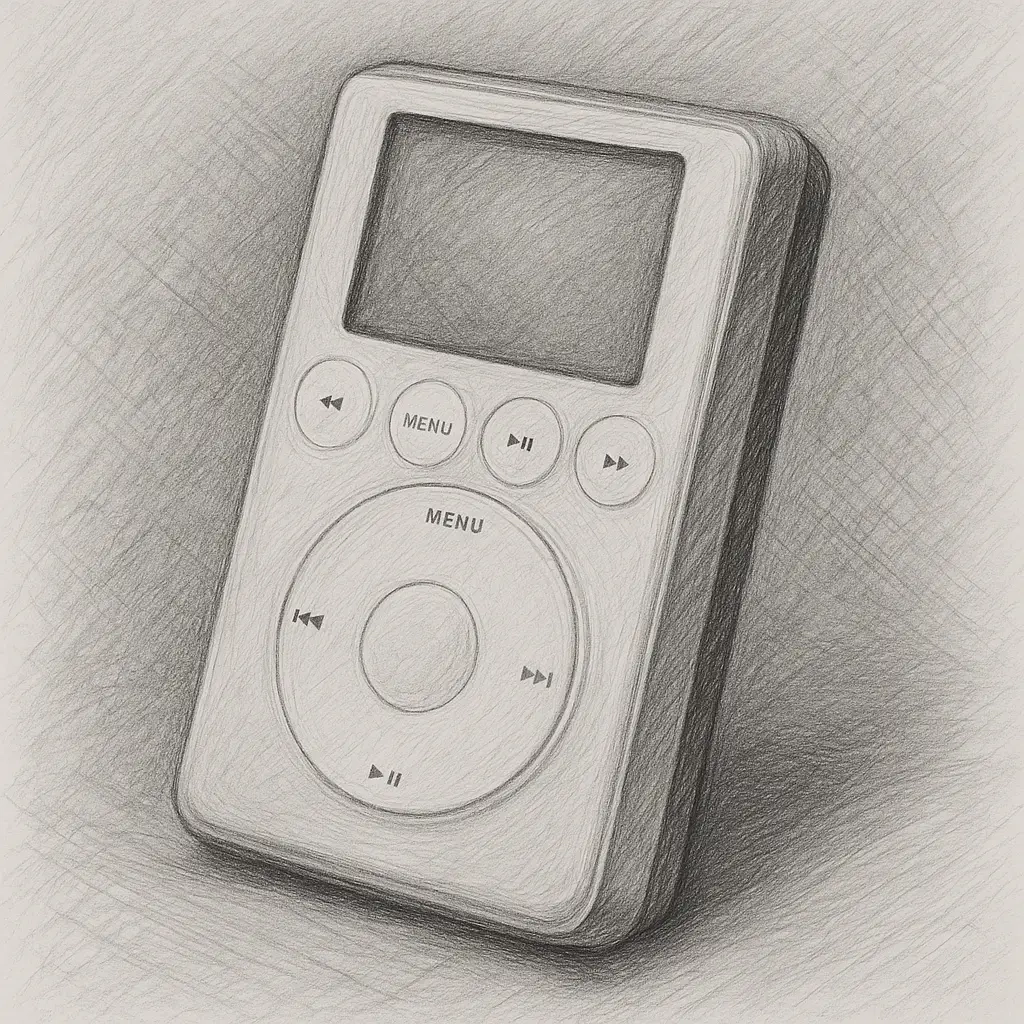 ಆಪಲ್‌ನಿಂದ ಮೊದಲ ಐಪಾಡ್ ಬಿಡುಗಡೆ