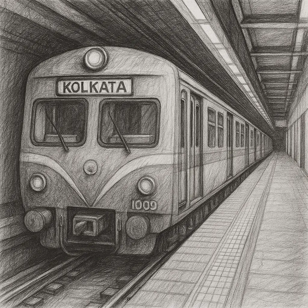 ಕೋಲ್ಕತ್ತಾದಲ್ಲಿ ಭಾರತದ ಮೊದಲ ಮೆಟ್ರೋ ರೈಲು ಸೇವೆ ಆರಂಭ