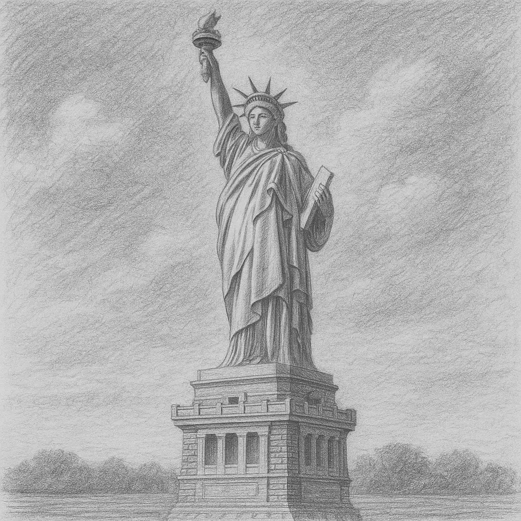 ಸ್ವಾತಂತ್ರ್ಯದ ಪ್ರತಿಮೆಯ ಉದ್ಘಾಟನೆ