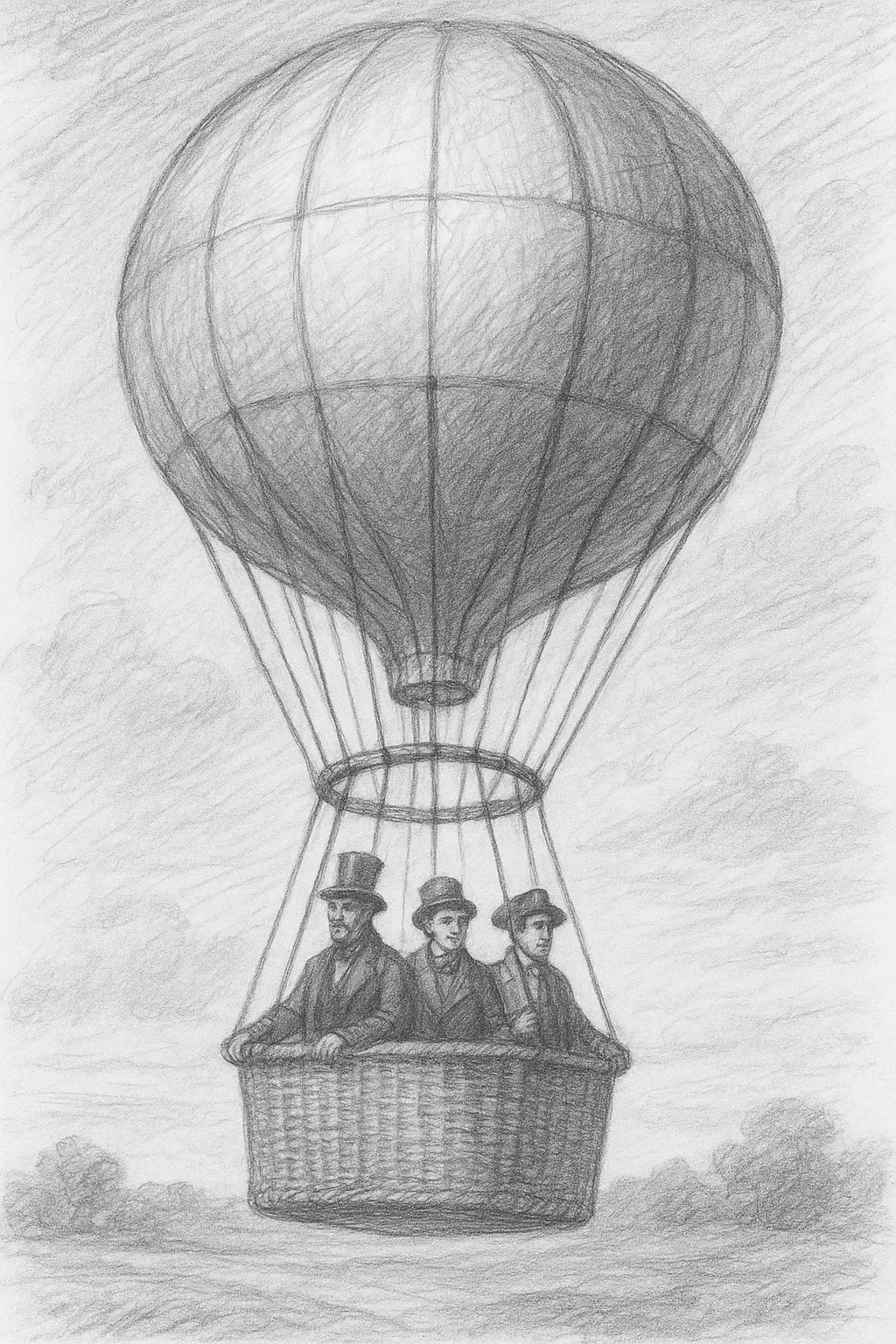 ಮೊದಲ ಮಾನವಸಹಿತ ಬಿಸಿ ಗಾಳಿಯ ಬಲೂನ್ ಹಾರಾಟ