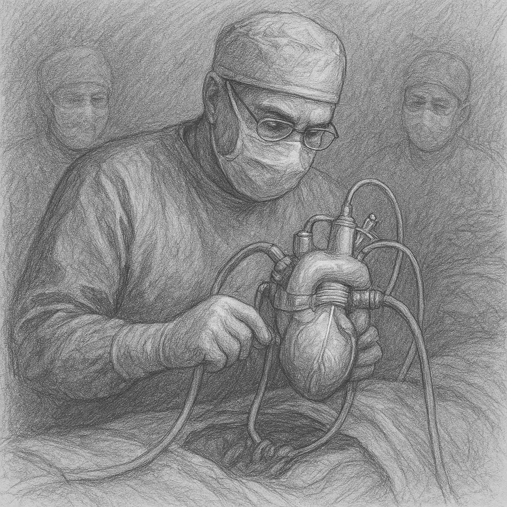 ಮೊದಲ ಶಾಶ್ವತ ಕೃತಕ ಹೃದಯ ಕಸಿ