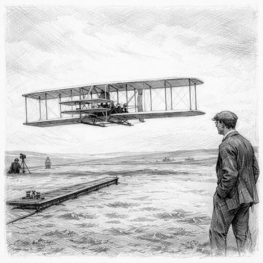 ರೈಟ್ ಸಹೋದರರ ಮೊದಲ ಯಶಸ್ವಿ ವಿಮಾನ ಹಾರಾಟ