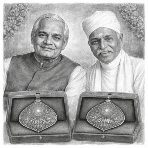 ಮದನ್ ಮೋಹನ್ ಮಾಳವೀಯ ಮತ್ತು ಅಟಲ್ ಬಿಹಾರಿ ವಾಜಪೇಯಿ ಅವರಿಗೆ ಭಾರತ ರತ್ನ ಘೋಷಣೆ