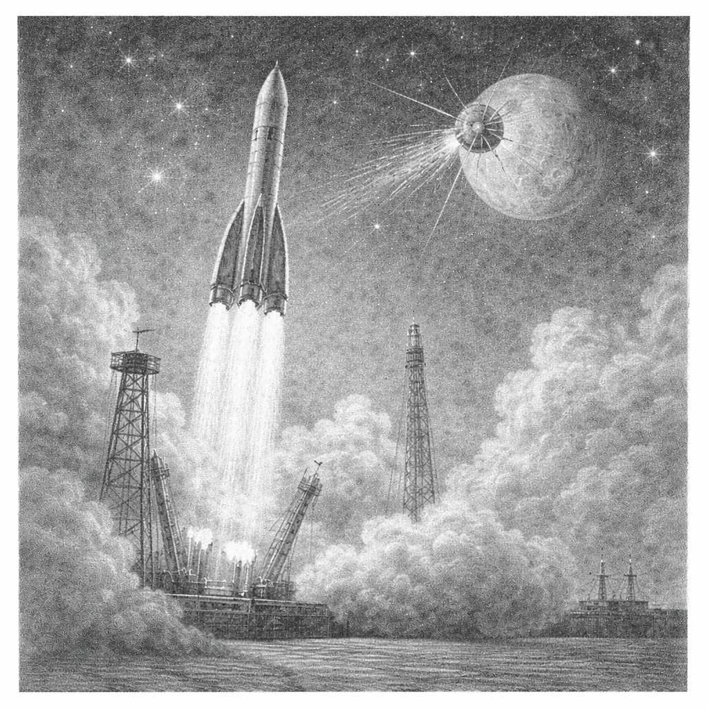 ಲೂನಾ 1 ಉಡಾವಣೆ: ಚಂದ್ರನ ಕಡೆಗೆ ಮೊದಲ ನೌಕೆ