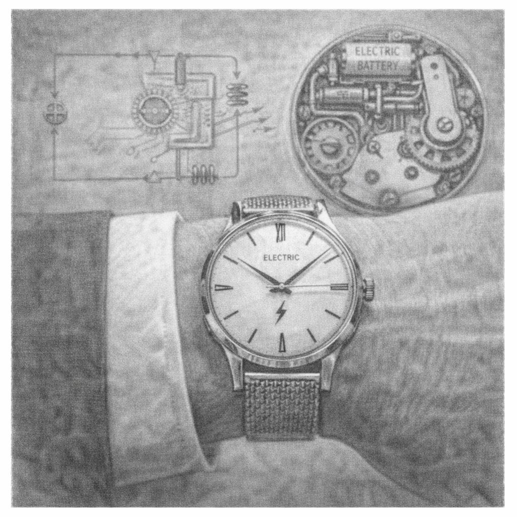 ವಿಶ್ವದ ಮೊದಲ ಎಲೆಕ್ಟ್ರಿಕ್ ವಾಚ್ ಪರಿಚಯ
