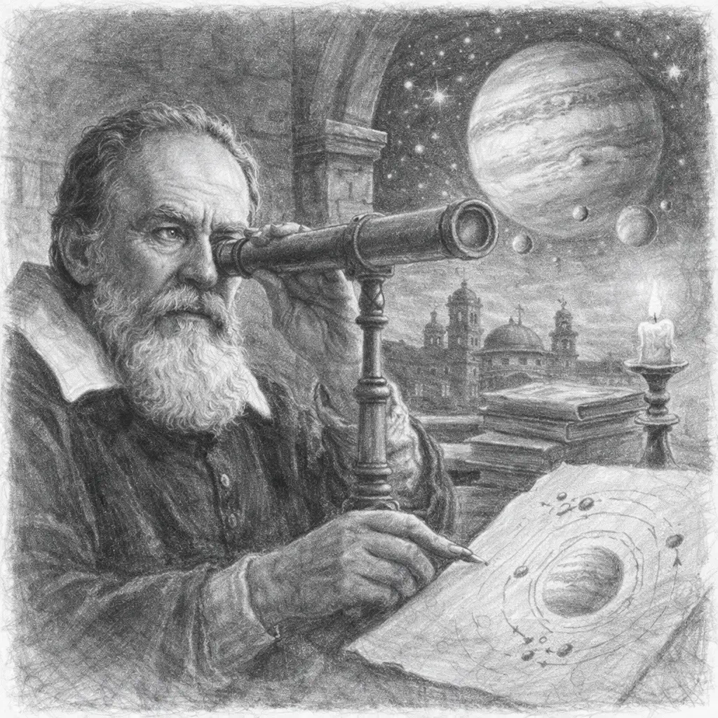 ಗೆಲಿಲಿಯೋ ಗೆಲಿಲಿ ಅವರಿಂದ ಗುರು ಗ್ರಹದ ಉಪಗ್ರಹಗಳ ಶೋಧನೆ